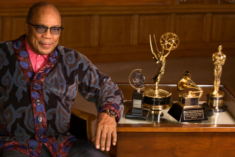 Quincy Jones in 1998 (Greg Gorman)